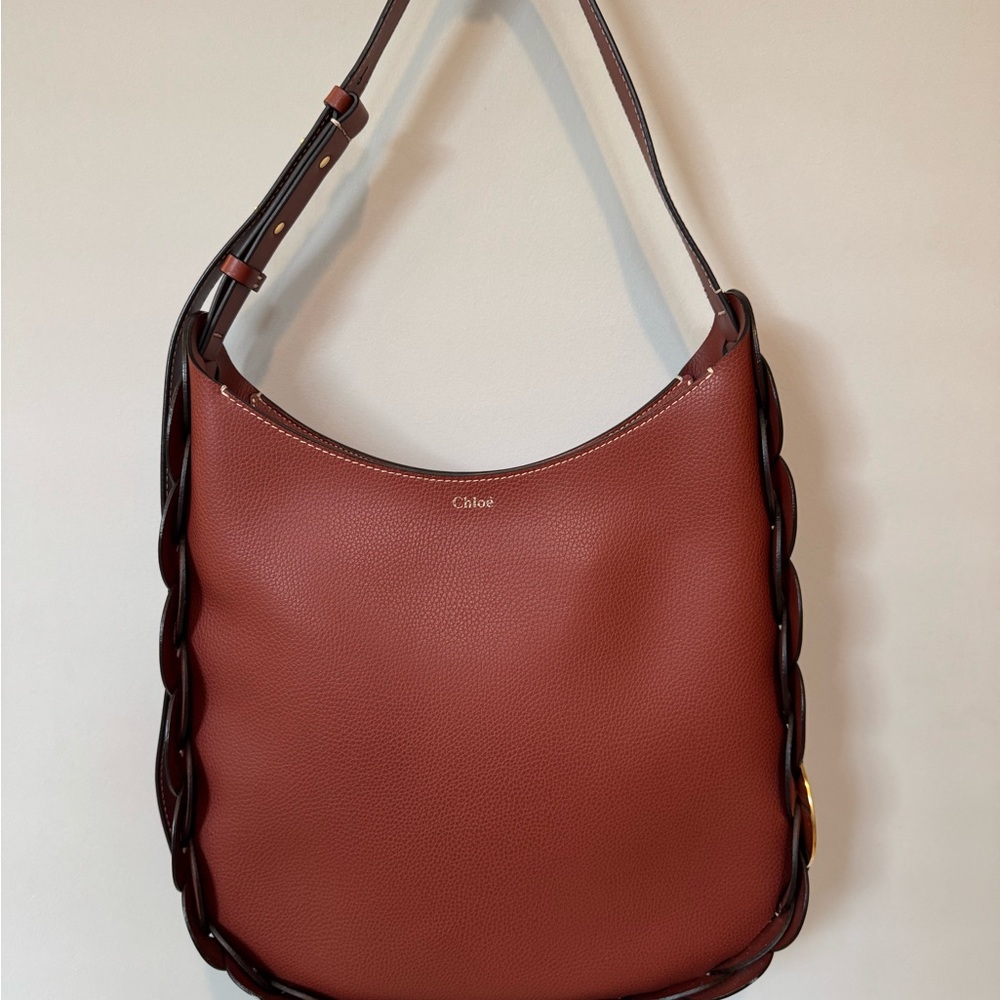 Brown Leather Shoulder Bag
